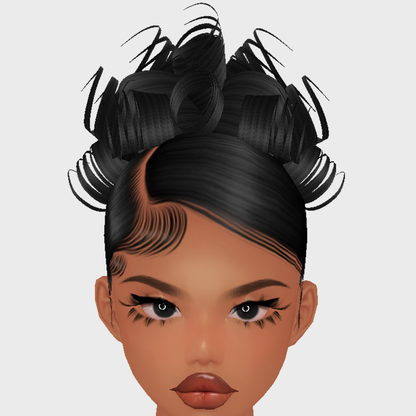 Hair Extension Mesh Bun