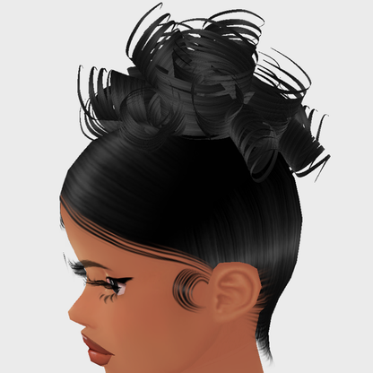 Hair Extension Mesh Bun