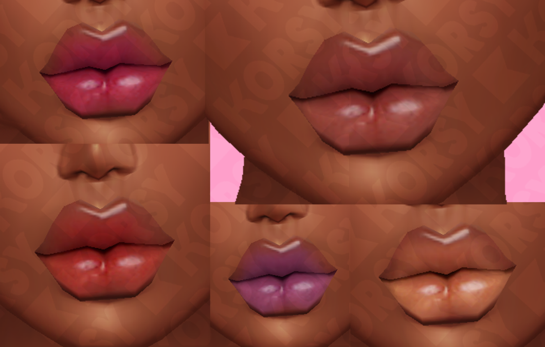 CHOCOLAT LIPSTICK add on Skin - PNG