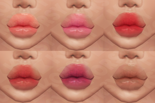 DELPHINE LIPSTICK add on Skin - PNG