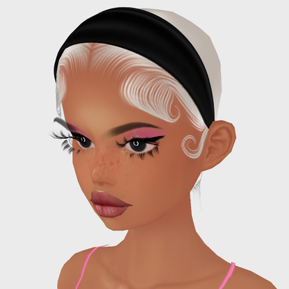 Headband Add On Mesh Black