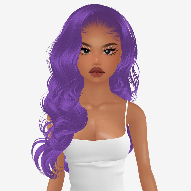 Purple Hair Texture
