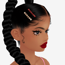 Load image into Gallery viewer, Hair Clip Add On Mesh Xmas
