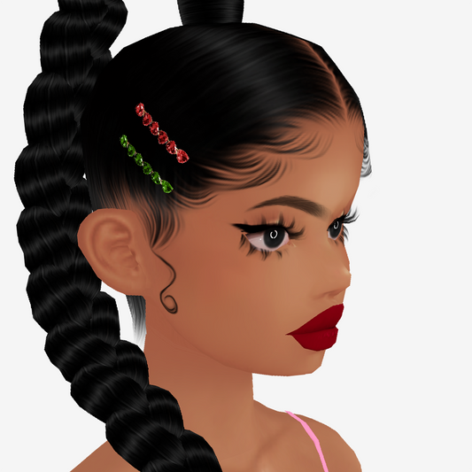 Hair Clip Add On Mesh Xmas V2