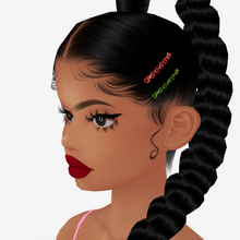 Load image into Gallery viewer, Hair Clip Add On Mesh Xmas V2

