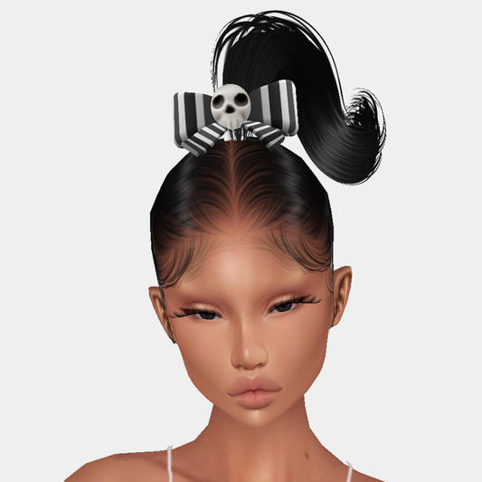 UP SKULL Bow Add On Mesh + Hair Extension