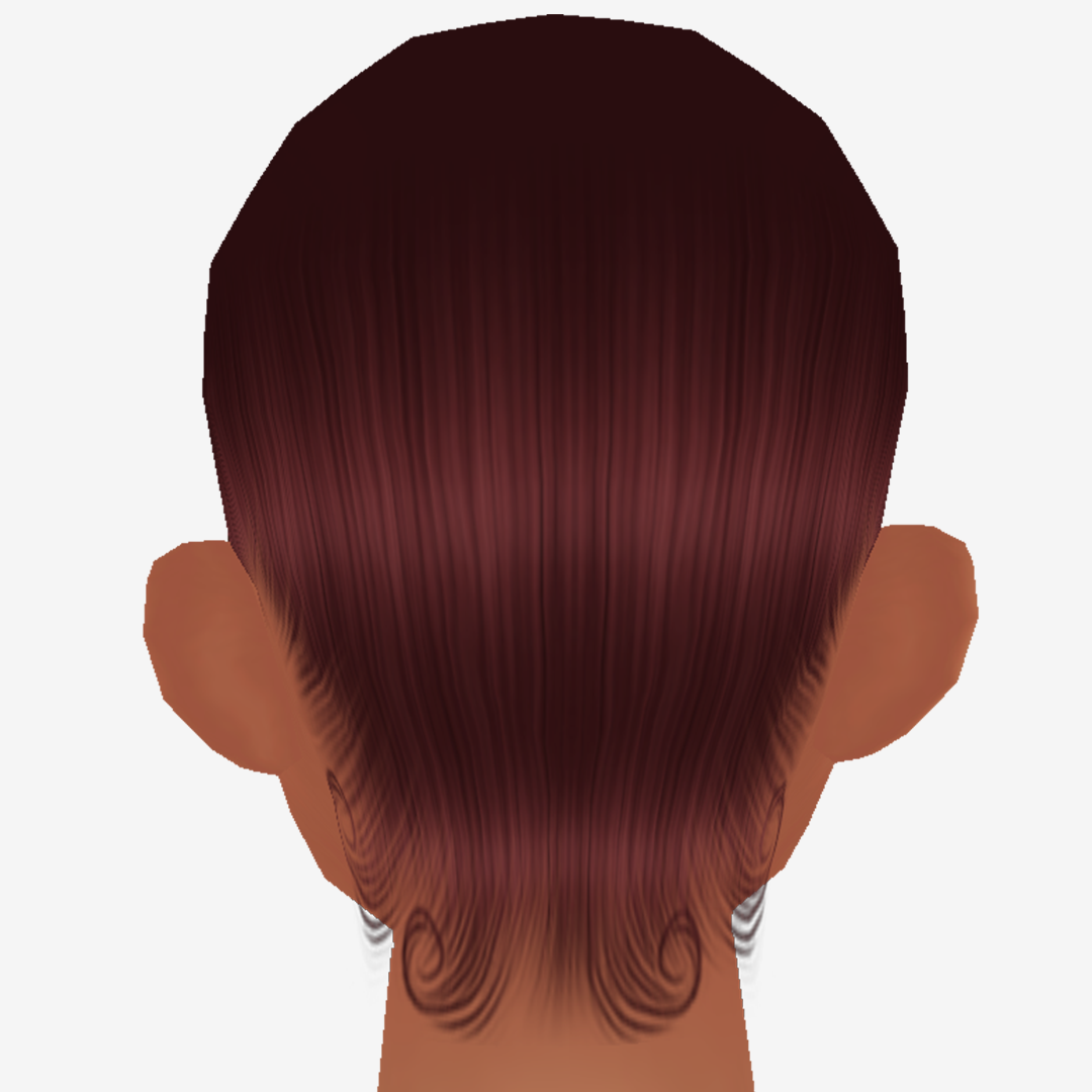 Red Silk Swoop Cap Textures