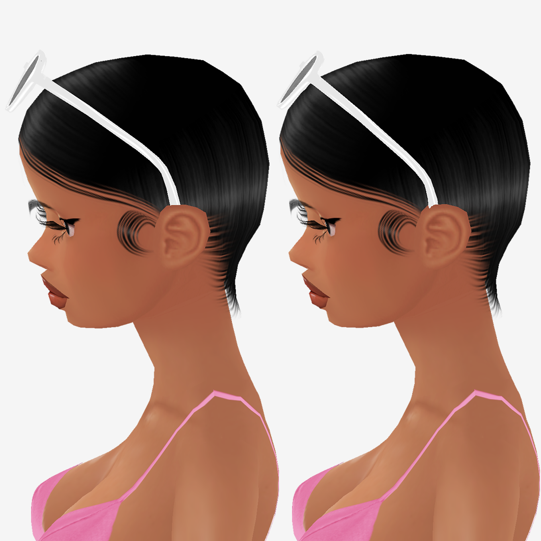 Glasses Add On Mesh White