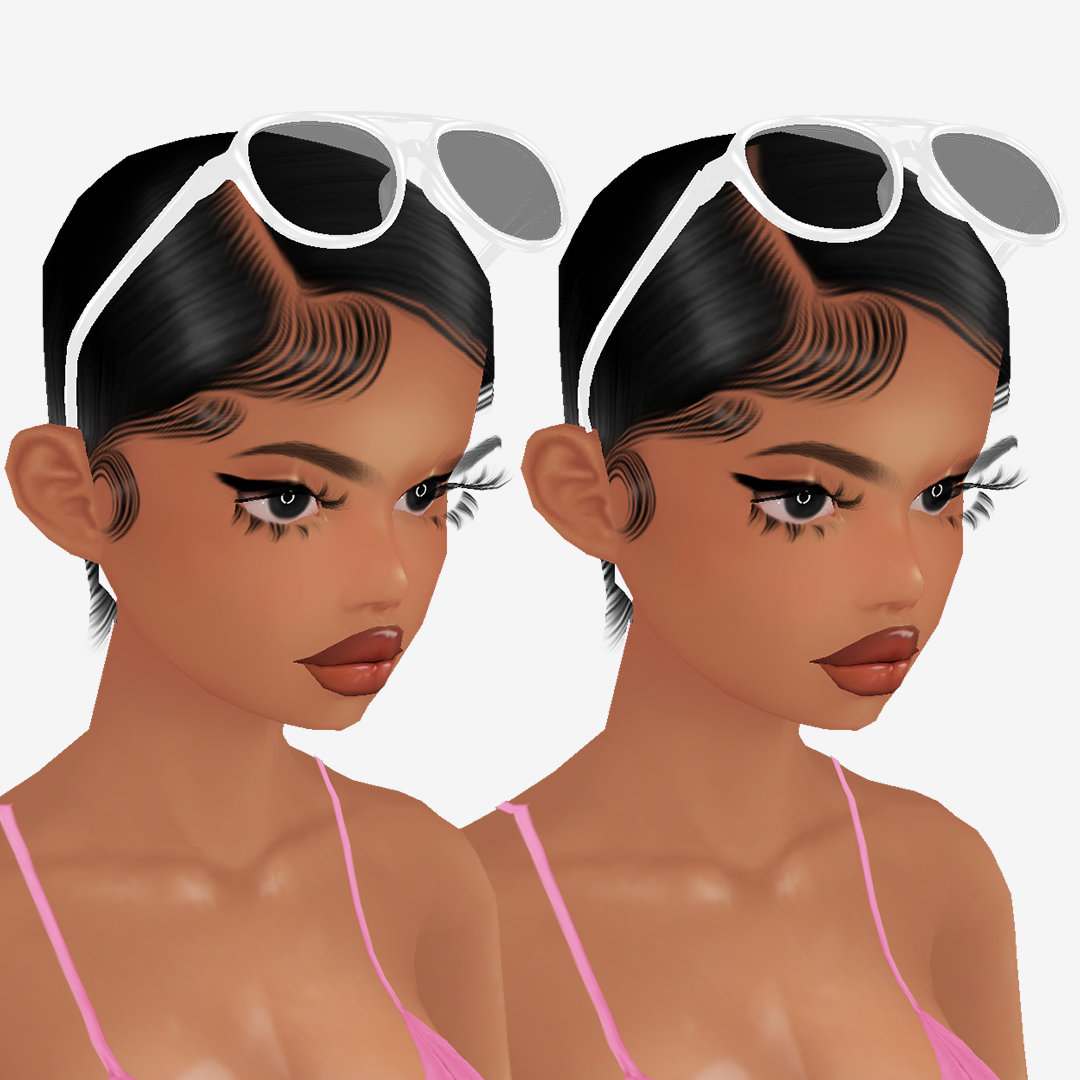 Glasses Add On Mesh White