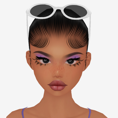 Glasses Add On Mesh White