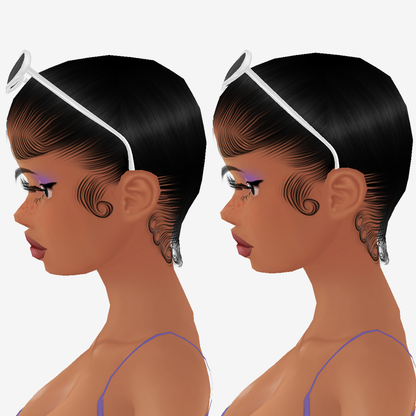 Glasses Add On Mesh White