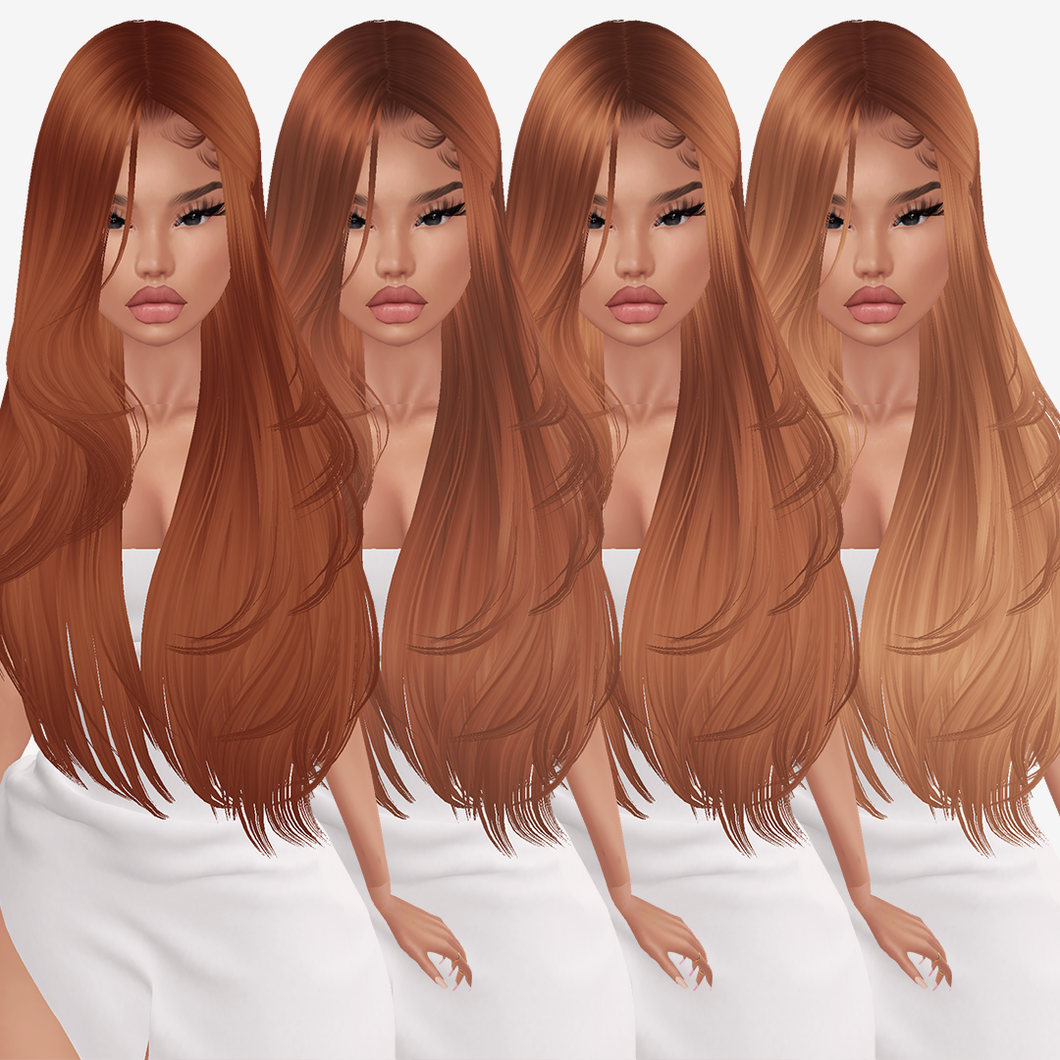 Ginger Hair Texture Pack