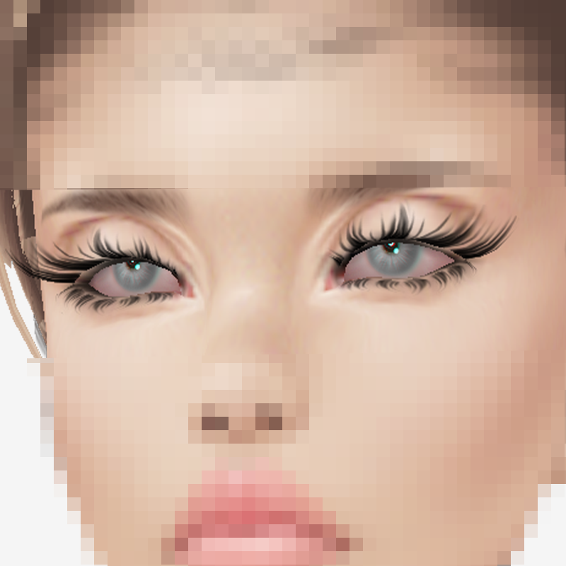 Mesh Head Lashes Opacity