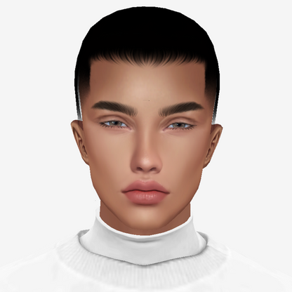 Baby Hair Mesh Male FRONT